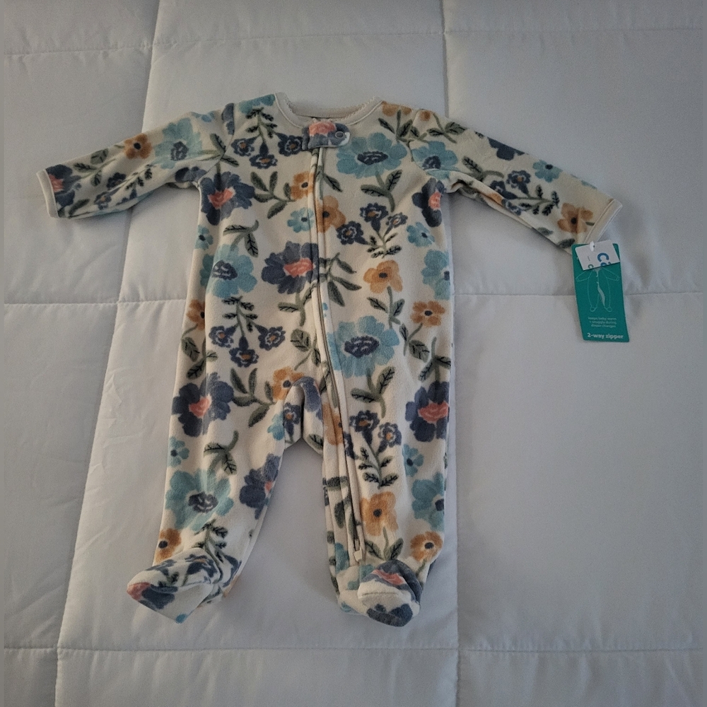 Carter's Cream Floral Kids One Piece